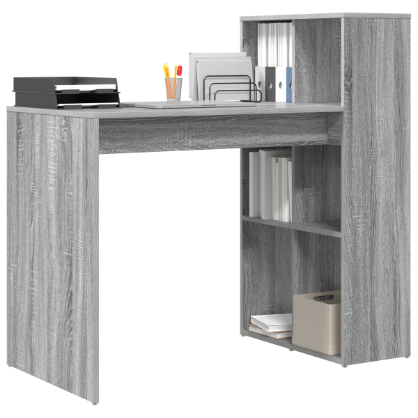 Escritorio Grey Sonoma Madera de ingeniería. laminado Mediano M 3