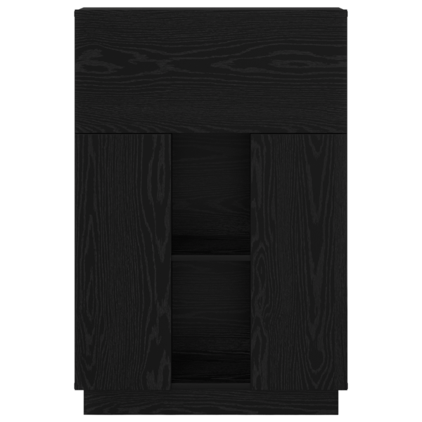 Escritorio Negro de Roble Roble Negro Madera de Buena Calidad M 5