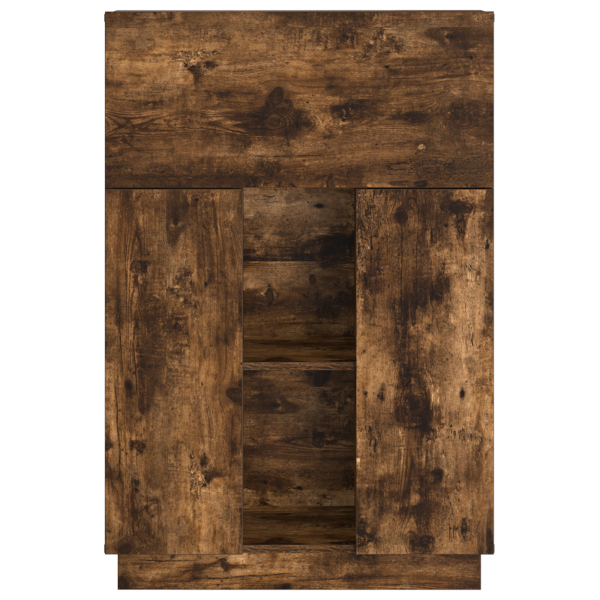 Escrivaninha Fumada de Carvalho Carvalho Fumado Madeira Reconstituída M 5