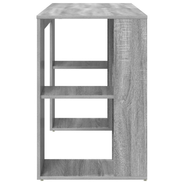 Secretária Cinza Sonoma Cinza Sonoma Aglomerado de partículas Médio M 5