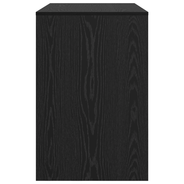 Mesa de Escrita Carvalho Preto Madeira Derivada Compacta M 5