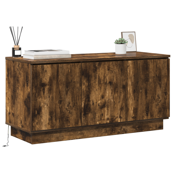 Cabinet de TV Ahumado 100x38x49 cm Madera Elaborada M 3