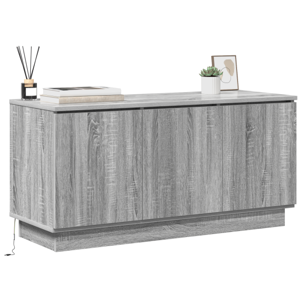 Mueble para TV Gris Sonoma 100x38x49 cm Madera Elaborada M 3