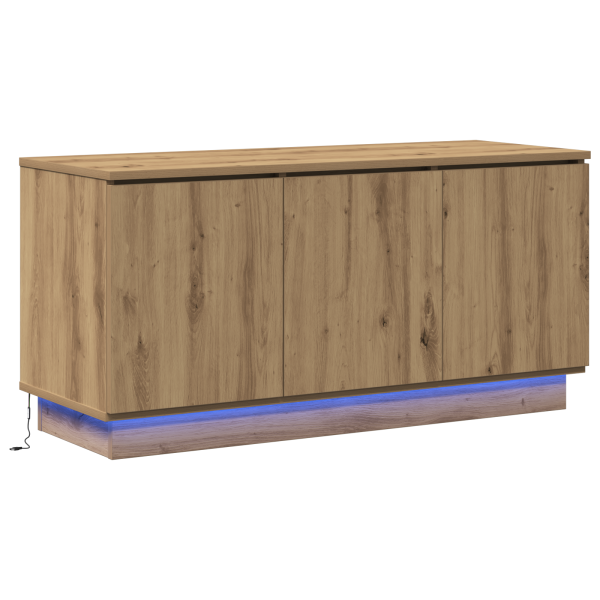 Mueble para TV Roble artesanal 100x38x49 cm Madera ingenierizada M 2
