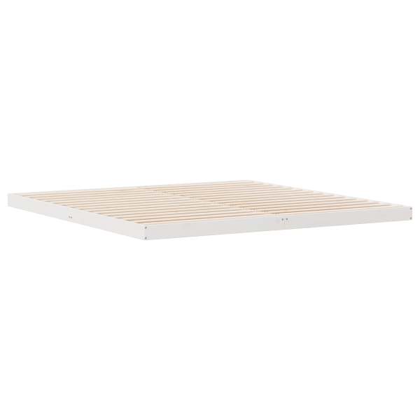 Cama Baixa  180x210 cm Madeira Sólida de Pinus M 2