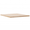 Cama de Chão  Branca 200x210 cm Madeira Sólida de Pinho 2