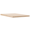 Estructura de cama de suelo madera maciza pino blanca 160x220cm 2
