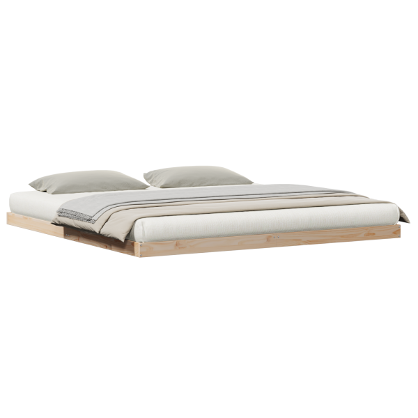 Cabeceira para Cama VidaXL 200x220 cm Madeira Sólida de Pinus M 3