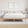 Cabeceira de Cama  180x220 cm em Madeira Maciça de Pinho 4