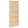 Puerta de Pasillo de Pino Madera Natural Madera de Pino Maciza 2