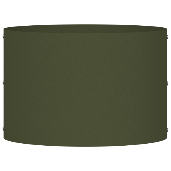 Maceta de Metal Verde Oliva Verde oliva Metal Mediano Maceteros M 5