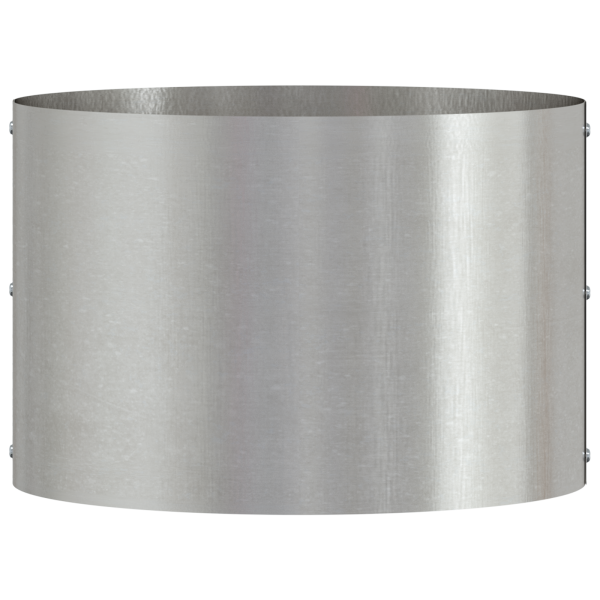 Maceta de Acero Inoxidable Acero Inoxidable 30 cm de diámetro M 5