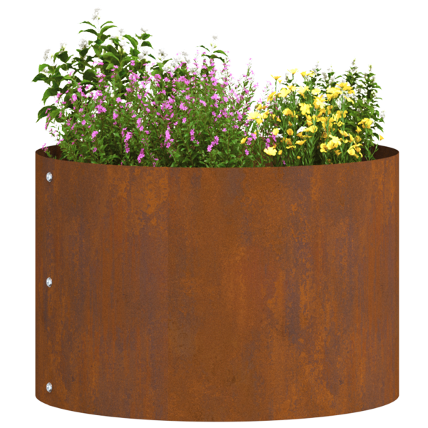 Macetero de acero corten Acero corten Mediano Duradero M 3