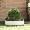 Conjunto de Plantadeiras Brancas Branco Metal Grande Plantadeira 1