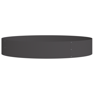 Grande Vaso de Metal Preto Preto Metal Grande H