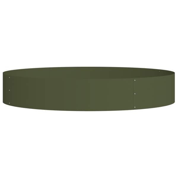 Macetas Verde Oliva Verde Oliva Metal Grande Macetas M 5