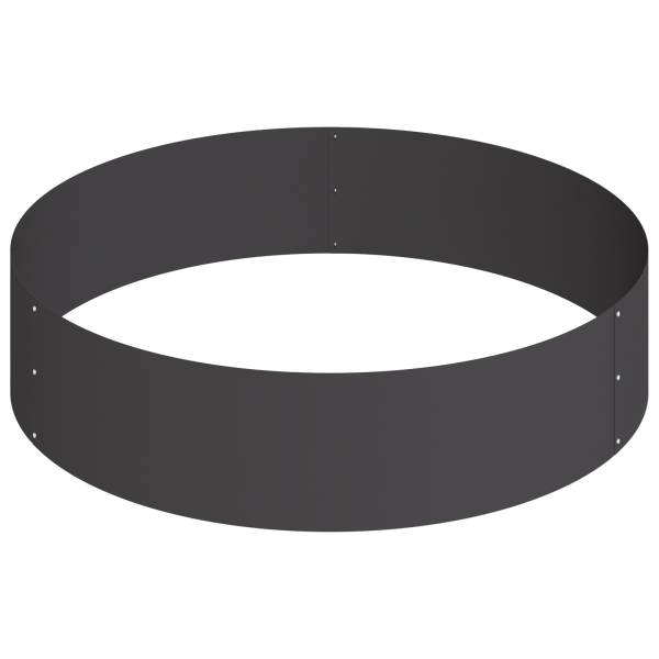 Macetero Metálico Acero/negro Acero Grande Modular M 5