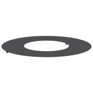 Macetero de Metal Negro Metal 60 x 60 x 1.3 cm H