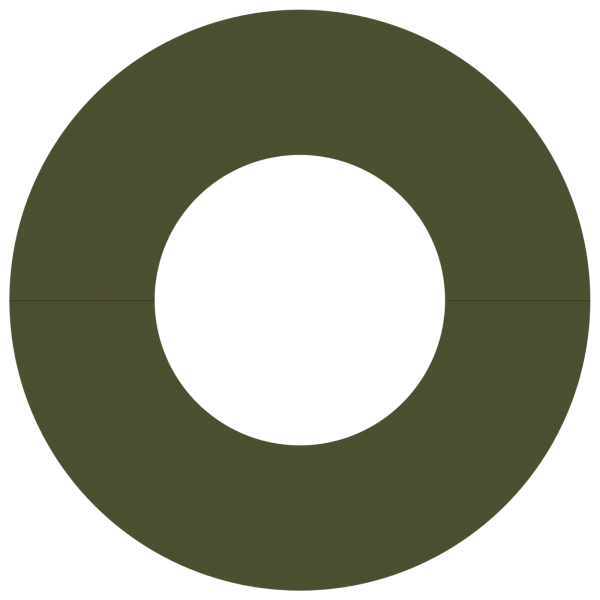 Macetero Verde Oliva Verde oliva Plástico Mediano M 5