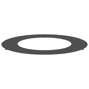 Macetero de Plástico Negro Plástico Grande H