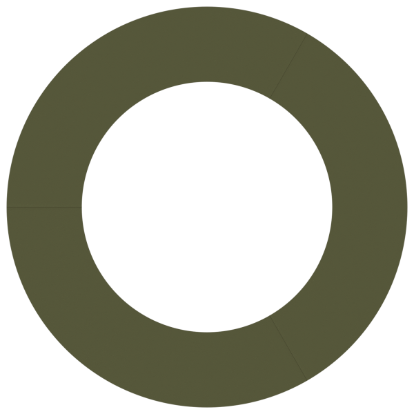 Vaso Cerâmico Verde Azeitona Cerâmica Grande M 5