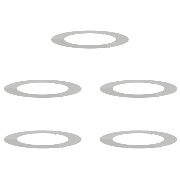 Vaso de Metal Galvanizado Galvanizado Metal Grande Durável M 2