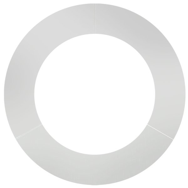 Vaso de Metal Galvanizado Galvanizado Metal Grande Durável M 5