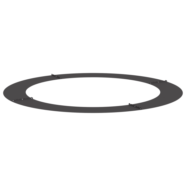 Macetero de metal grande Negro Metal Grande M 4