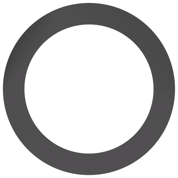 Plantadeira de Metal Grande Preta Metal Grande M 5