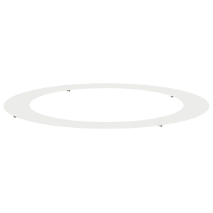 Maceta Grande Blanca de Metal Blanca Metal Grande Liviana H