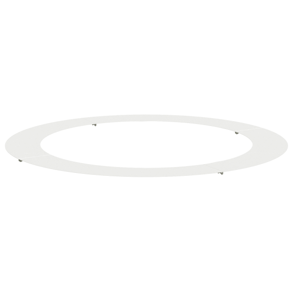 Maceta Grande Blanca de Metal Blanca Metal Grande Liviana M 2