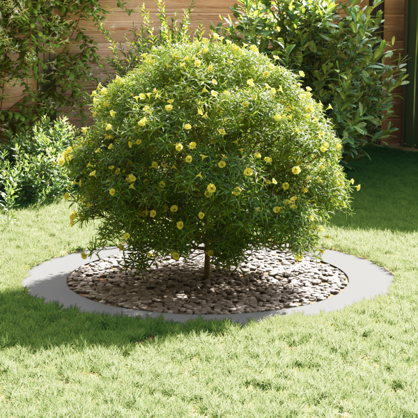 Plantador Grande de Metal Branco Branco Metal Grande Leve M 3