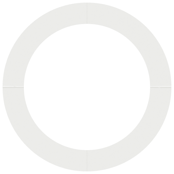 Macetas Blancas Blanco Plástico Grande Maceta Blanca Redonda M 5