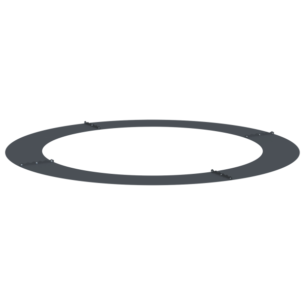 Vaso Antracite Antracite Plástico Grande Durável Vaso Grande M 4