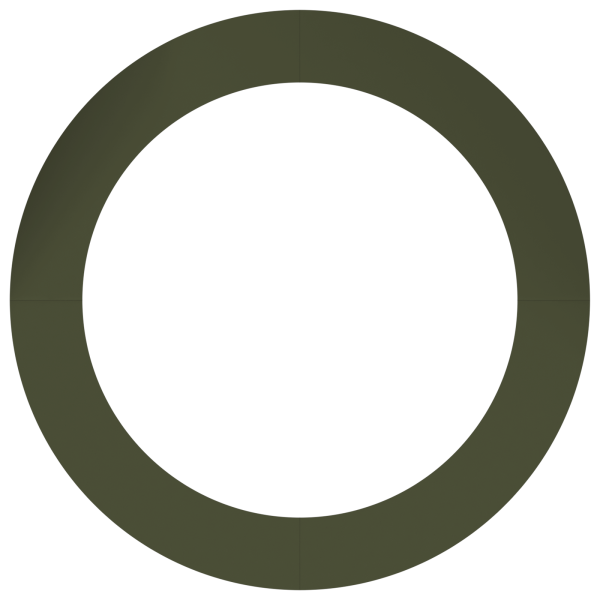 Vaso Plástico Verde-Azeitona Plástico Grande Vaso Plástico M 5