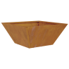 Jardineira em Forma de Bowl 35x35x15 cm de Aço Envelhecido da 5