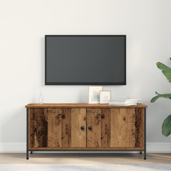 Unidad de TV de Madera Vieja Madera Vieja Tablero de Partículas M 4