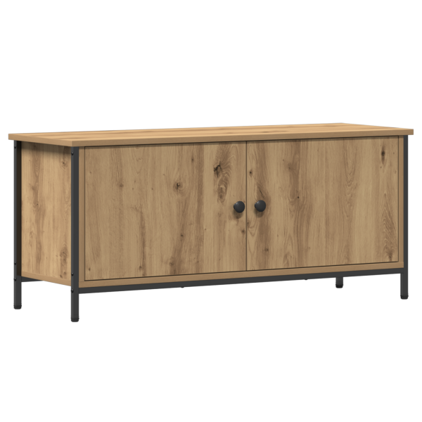 Soporte de TV - Roble artesanal Madera 102 x 35 x 45 cm M 2