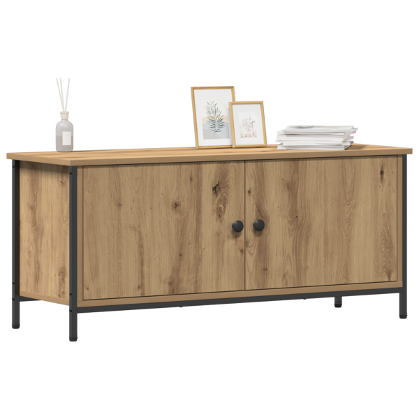 Soporte de TV - Roble artesanal Madera 102 x 35 x 45 cm M 3