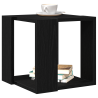 Mesa de Centro Carvalho Preto MDF 32 x 32 x 30 cm Simples 3