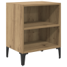 Cabinetes de Noche 2 pcs Roble 40x30x50 cm 5
