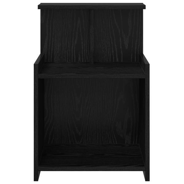 Cabinet de Cama Roble Negro 40x35x60 cm Madera Elaborada M 5