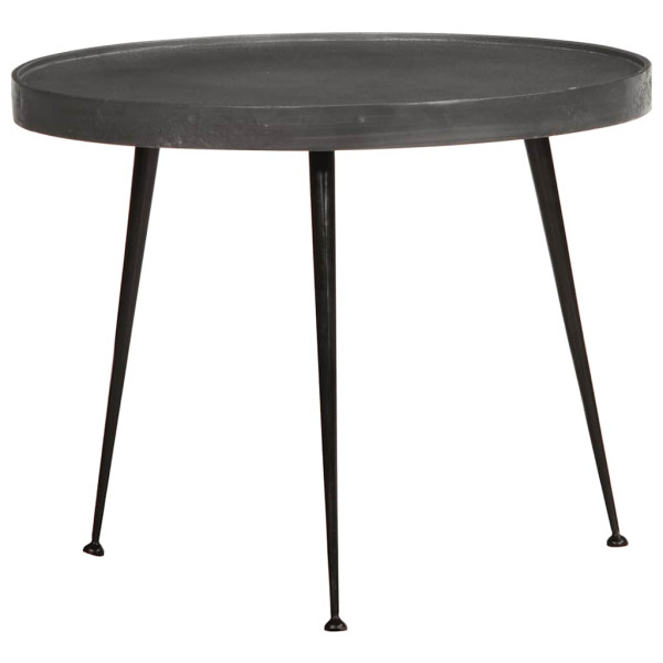 Mesas de centro 2 pcs derivados de madeira preto M 3