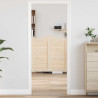 Portas de batente design de persiana 1-Par 80x80cm pinho maciço 1