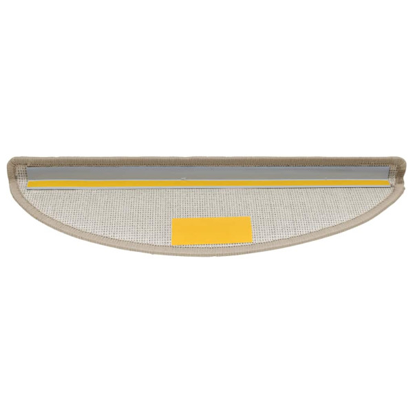 Alfombrilla escalera 30 uds gris topo56x17x3 cm M 4