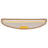 Alfombrilla escalera 30 uds beige 56x17x3 cm 4