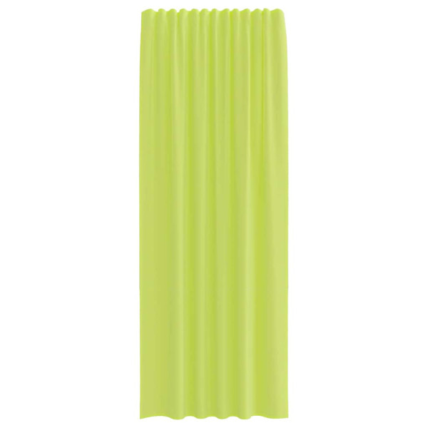 Cortinas de gasa con bolsillos para varillas 2 uds. verde M 4