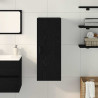 Armario de pared roble negro 34.5x34x90 cm madera de ingeniería 3