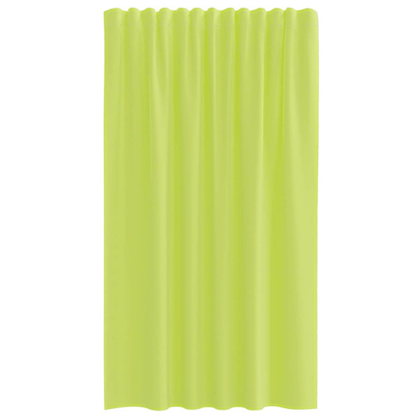Cortinas de gasa con bolsillos para varillas 2 uds. verde M 4