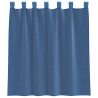 Cortinas de gasa con bolsillos para varillas 2 uds. azul real 4